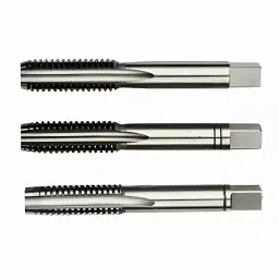 MIRANDA TOOLS HSS Metric Fine Tap Straight Flute SO2 Type, Size M64 x 4.00 mm (Set of 3)-picture-3