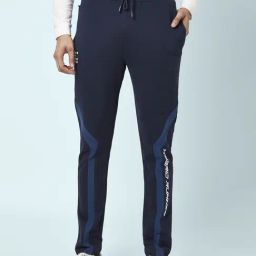Ajile by Pantaloons Navy Slim Fit Printed Trackpants-image-55
