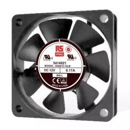 RS PRO 1.1 W 12 V DC Axial Fan 5414921-image-88