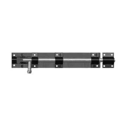RS PRO 254 mm Steel Black Powder Coating Door Bolt, 2549980-image-67