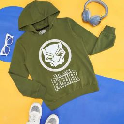 Pantaloons Junior Olive Cotton Printed Full Sleeves Sweatshirt-image-45