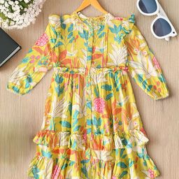 BAESD Floral Print Fit & Flare Dress-image-33