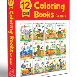 Copy Colouring Books Set of 12 - English-27