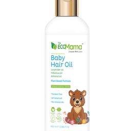 The Eco Mama Baby Hair Oil (100 ml) Stimulates Hair Growth, Contains Sesame  Oil, Coconut Oil & Avocado. Toxin Free & Vegan-image-79