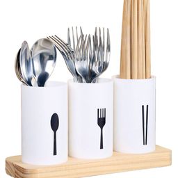 Funeiko Self Draining Tableware Storage Box for Kitchen, Dining Table  Multicolor-image-8