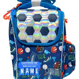 SCHOOLISH Kids Cooler Insulated Lunch Bag, Back to School Large Meal Tote for Girls, Boys, Men, Women, with Water Bottle Holder and Adjustable Strap, Space Theme CAPACITY (6L) - PACK OF 1- MULTICOLOR-picture-1