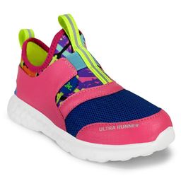 Hopits Colour Blocked Abstract Designed Sneakers - Pink-image-15