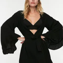 Trendyol Women Tie-Up Shrug-picture-26