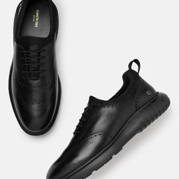 Kenneth Cole Men Premium Comfort Leather Perforated Smart Casual Brogues-image-54
