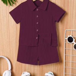 YK Boys Shirt with Shorts-image-23