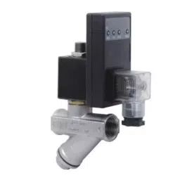 Hydint Digital Precise Control Base Auto Drain Valve 12.7 mm (1/2 Inch) BSP 110-230 V AC/DC, HDT-8095-16