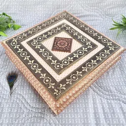 DIWAM HANDICRAFTS 1 Piece Dry Fruit Return Gift Box-picture-1