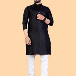 ANUJ FASHION Men Blended A-Line Kurtas-picture-41