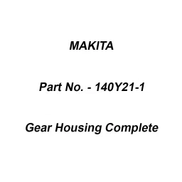 Makita Gear Housing Complete Suitable For DCC500, Part No 140Y21-1-picture-22