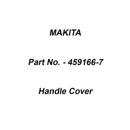 Makita Handle Cover Suitable For HR3001C, Part No 459166-7-17