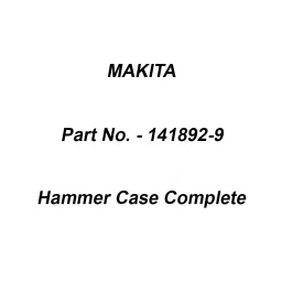 Makita Hammer Case Complete Suitable For TD091, Part No 141892-9-picture-2