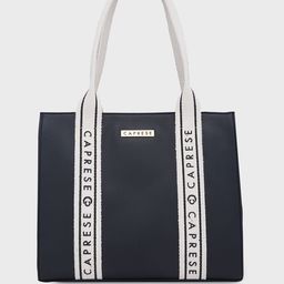 Caprese Nick Structured Brand Logo Shoulder Bag-34