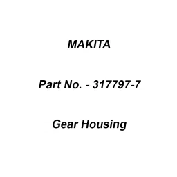 Makita Gear Housing Suitable For MT958, Part No 317797-7-picture-23
