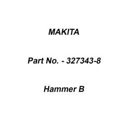 Makita Hammer B Suitable For DTDA070, Part No 327343-8-picture-39
