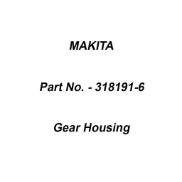 Makita Gear Housing Suitable For HM1306, Part No 318191-6-picture-14