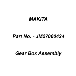 Makita Gear Box Assembly Suitable For MLT100, Part No JM27000424-22
