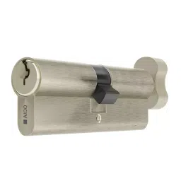 AIDO Euro Profile Cylinder Thumb Turn and Key, XL-C 2081A-47
