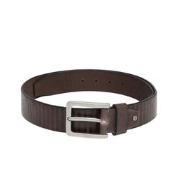 Flying Machine Men Brown Textured Leather Belt-picture-19