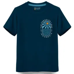 HELLCAT Kids Teal Printed  T-Shirt-picture-31