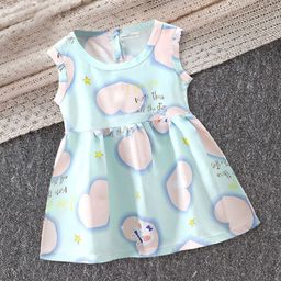 FOREVER FRIDAY Conversational Printed A-Line Dress-image-46