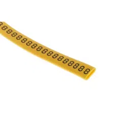 RS PRO Slide On Cable Markers Black on Yellow 3.5-7 mm, 8121095-image-79