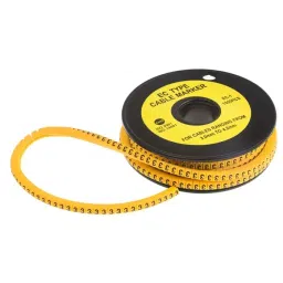 RS PRO Slide On Cable Markers Black on Yellow 3-4.2 mm, 8120815-image-71
