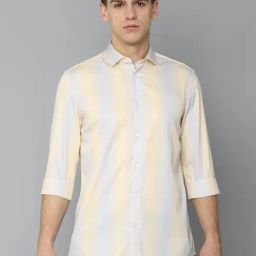 Louis Philippe Sport Multicolored Cotton Regular Fit Striped Shirts-image-21
