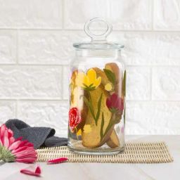 Pasabahce Transparent Party Spice Kitchen Storage Jar (1.13 L)-15