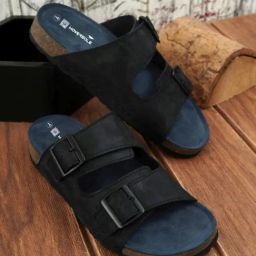 Hoversoul Men's Zeno Ultra Blue Slide Sandals-picture-25