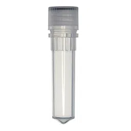 Abdos Non Printed Non Assembled 2 ml Sterile Conical Low Retention Screw Cap Tube, P10250 (Pack of 1000)-44