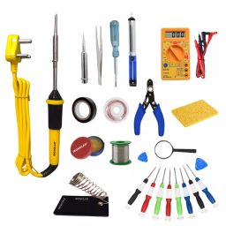 Ironclad PRO 16 In 1 Mobile Soldering Iron Master Kit 25 W Corded Flat Copper, Iron & Nickle Tip-34