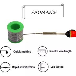 Fadman 11 In 1 Type-3 Soldering Kit with Mobile Opener 25 W Corded Flat Copper, Iron & Nickle Tip image 2