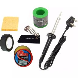 Fadman 6 In 1 Soldering Iron Kit Flat Tip Copper, Iron & Nickle 60 W-28