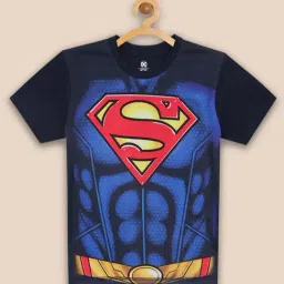 Kidsville Navy Printed T-Shirt-image-44