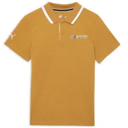 Puma Kids Mustard Solid Polo T-Shirt-picture-38
