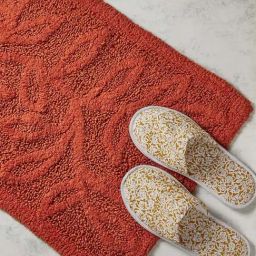 Fabindia Brick Cotton 1900 GSM Aranya Bath Mat-image-56