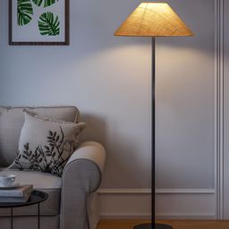 Devansh White Frustum FloorLamp-45