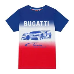 Bugatti Boys Typography Printed Raw Edge T-shirt-picture-16