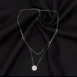 The Real Effect London 800 Silver Necklace for Women-image-83