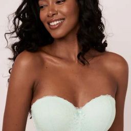 La Vie En Rose Green Lace Work Convertible Bra-image-62