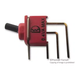 MULTICOMP PRO Toggle Switches SWITCH, ULTRAMINIATURE, SPDT, ON-OFF-ON, 2US3T1A1M7RE-0