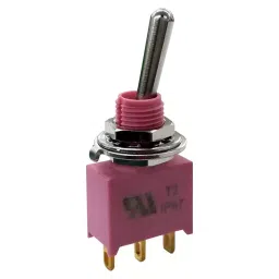 MULTICOMP PRO Toggle Switches TOGGLE SW, SPDT, 5A, 125VAC/28VDC, PANEL, MP-T2-2B-A-T1-S-03.-2