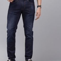 U.S. Polo Assn. Denim Co. Men Slim Tapered Fit Light Fade Stretchable Jeans-picture-0