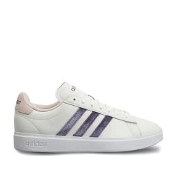 Adidas Women's GRAND COURT 2.0 Off White Tennis Shoes-image-67
