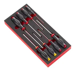FACOM Prot Screwdriver Set Foam Module Black, MODM.AT3 (Set of 8 Pcs)-8